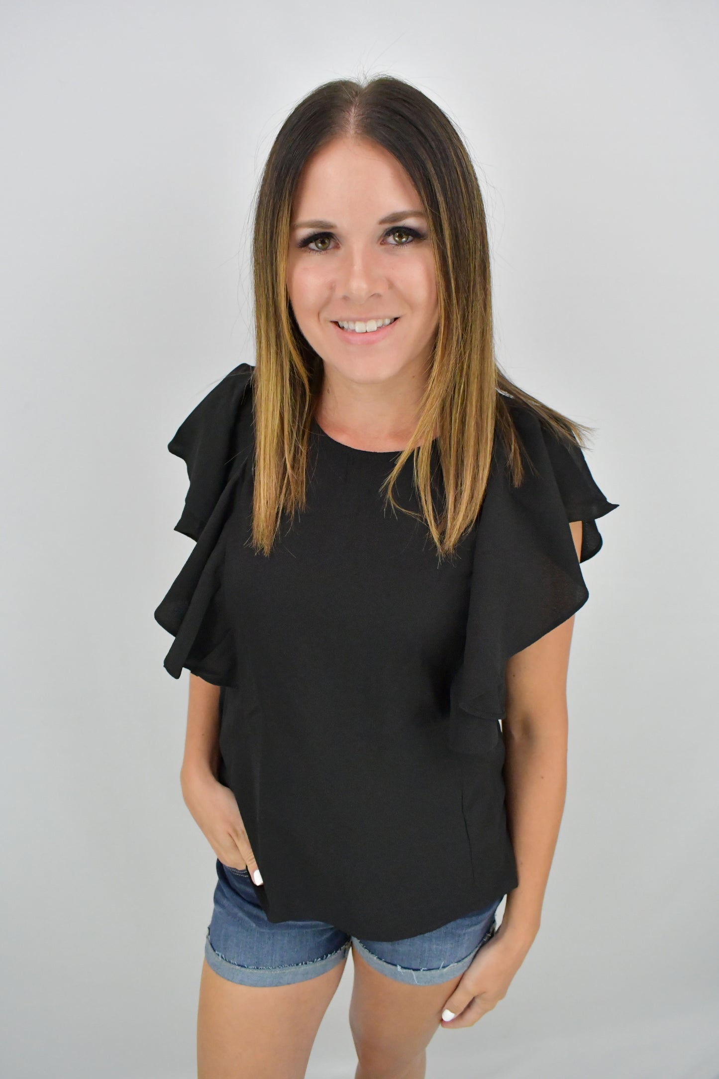 Beautifully Yours Black Top