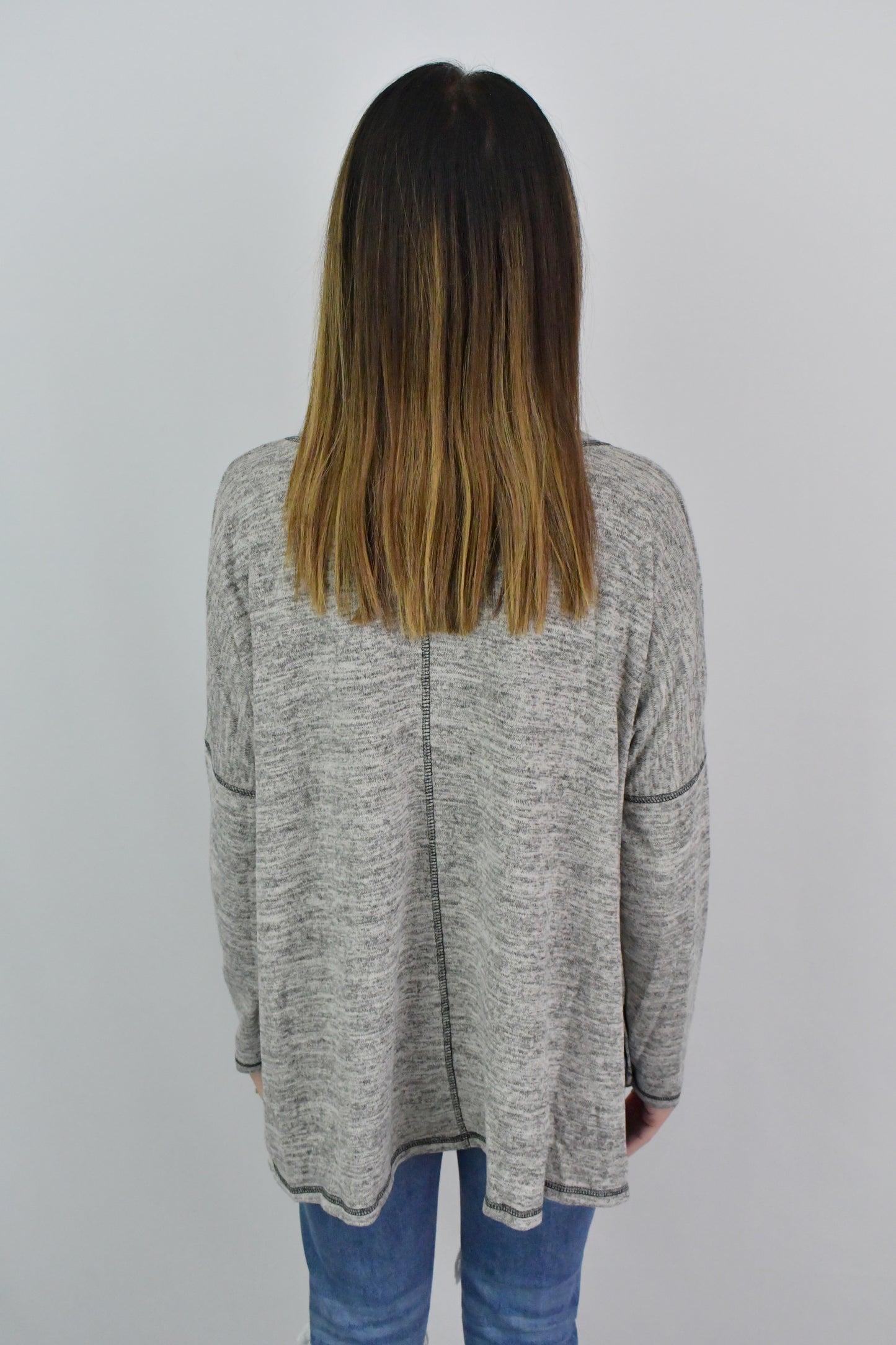 Just A Daydream Grey Top