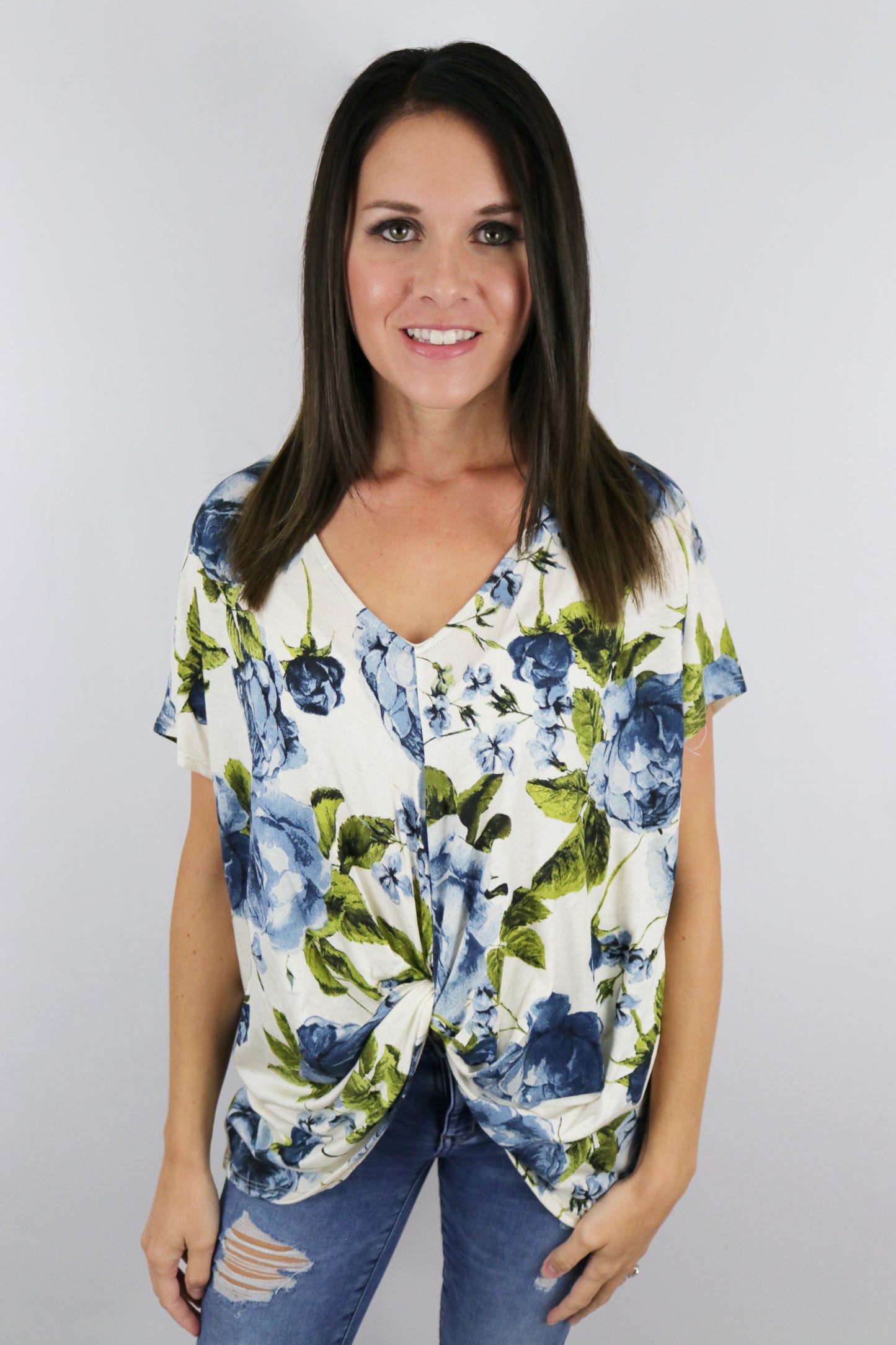 Follow Your Heart Floral Top