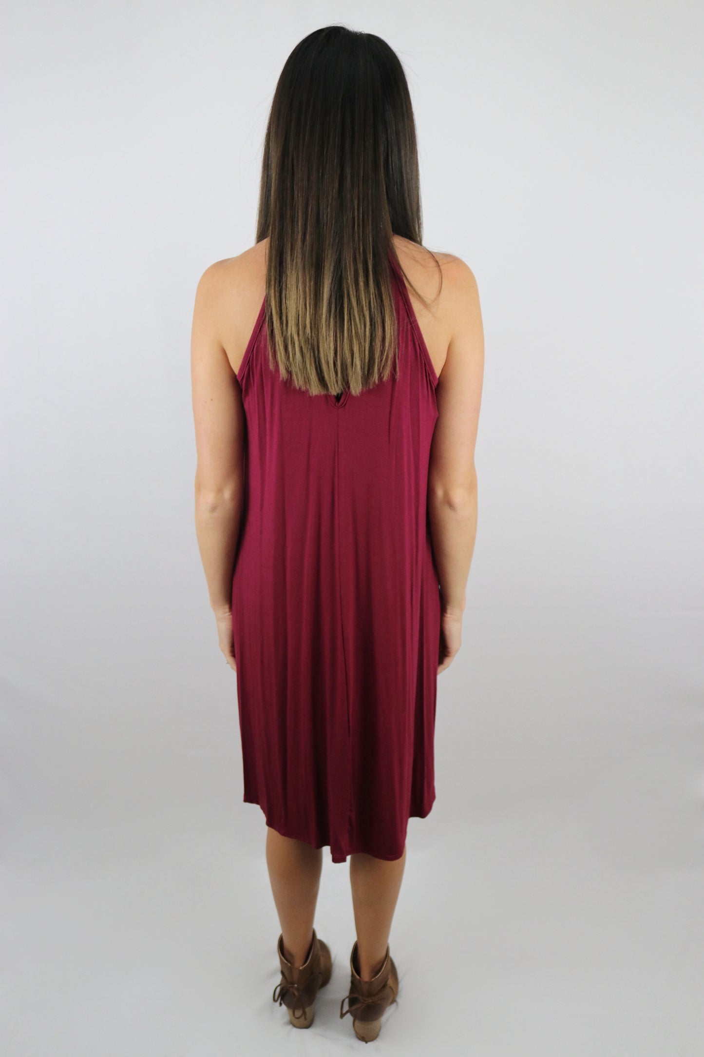 I'll Always Need You Burgundy Dress