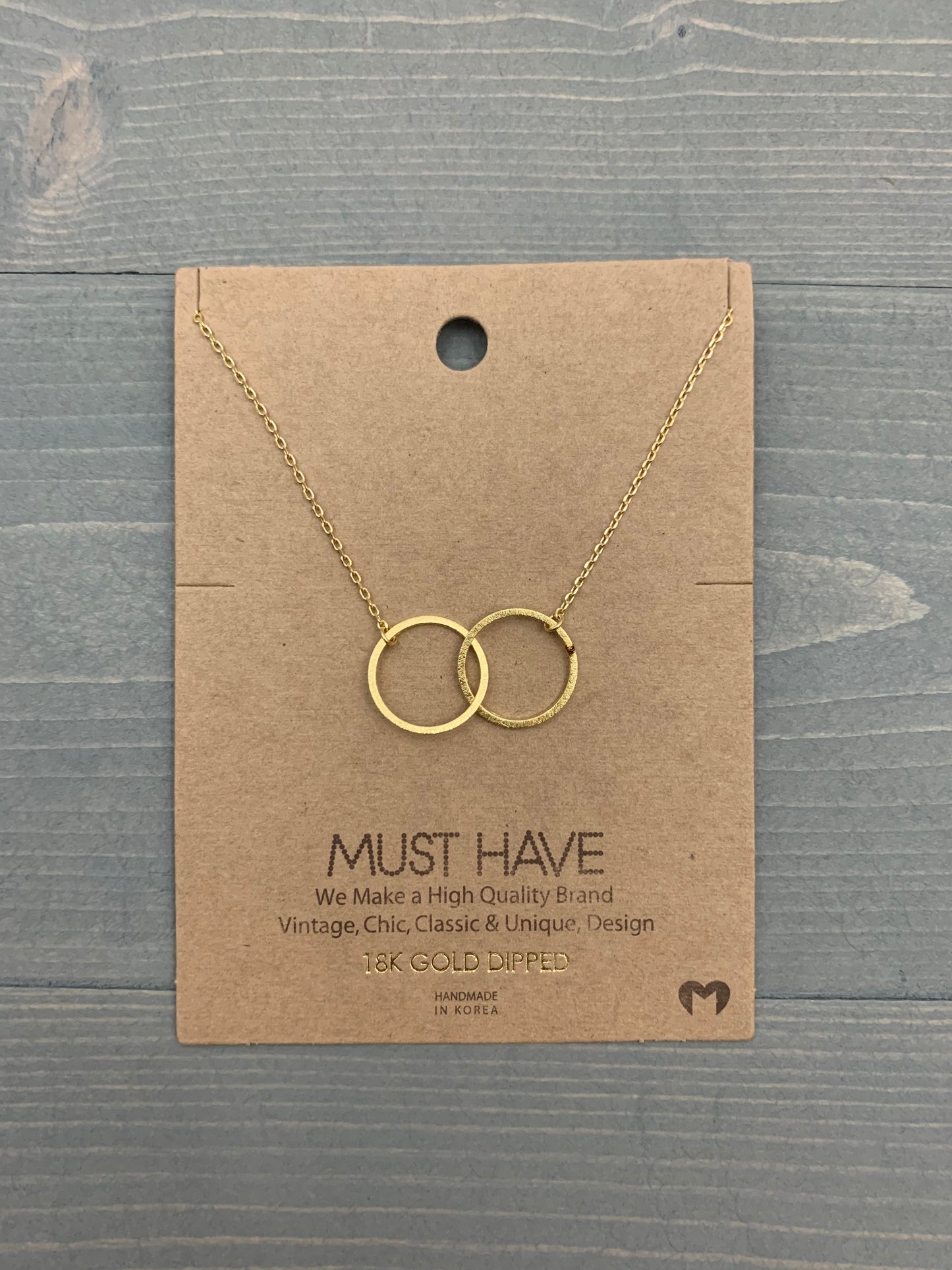 Circle Link Necklace