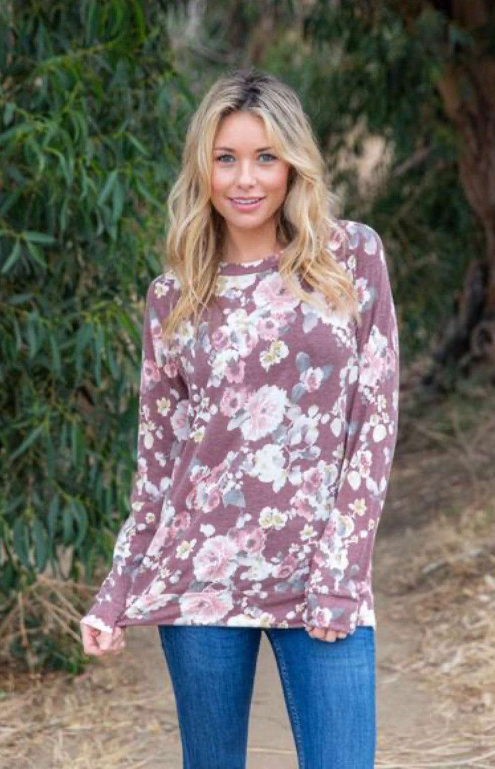 Understanding My Heart Floral Top