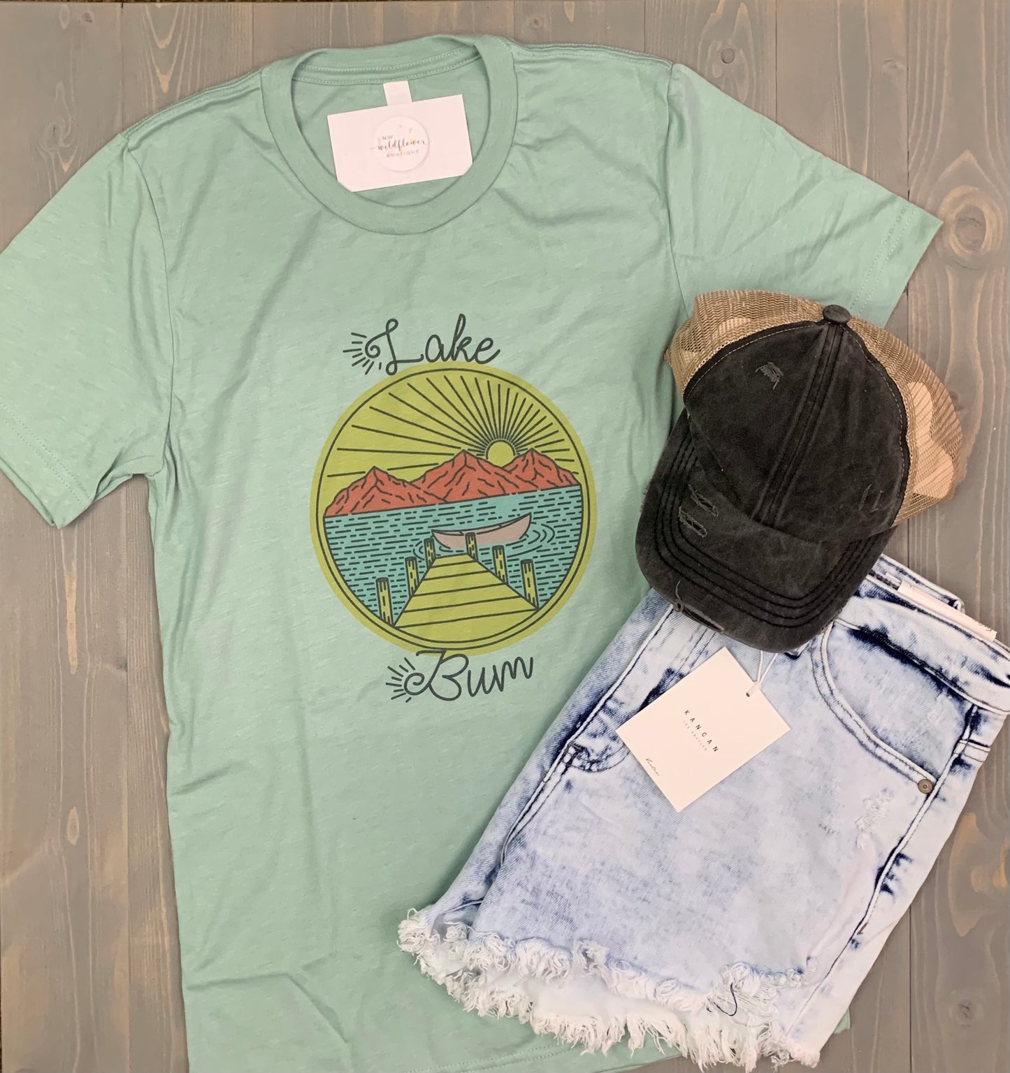 Lake Bum Graphic Tee