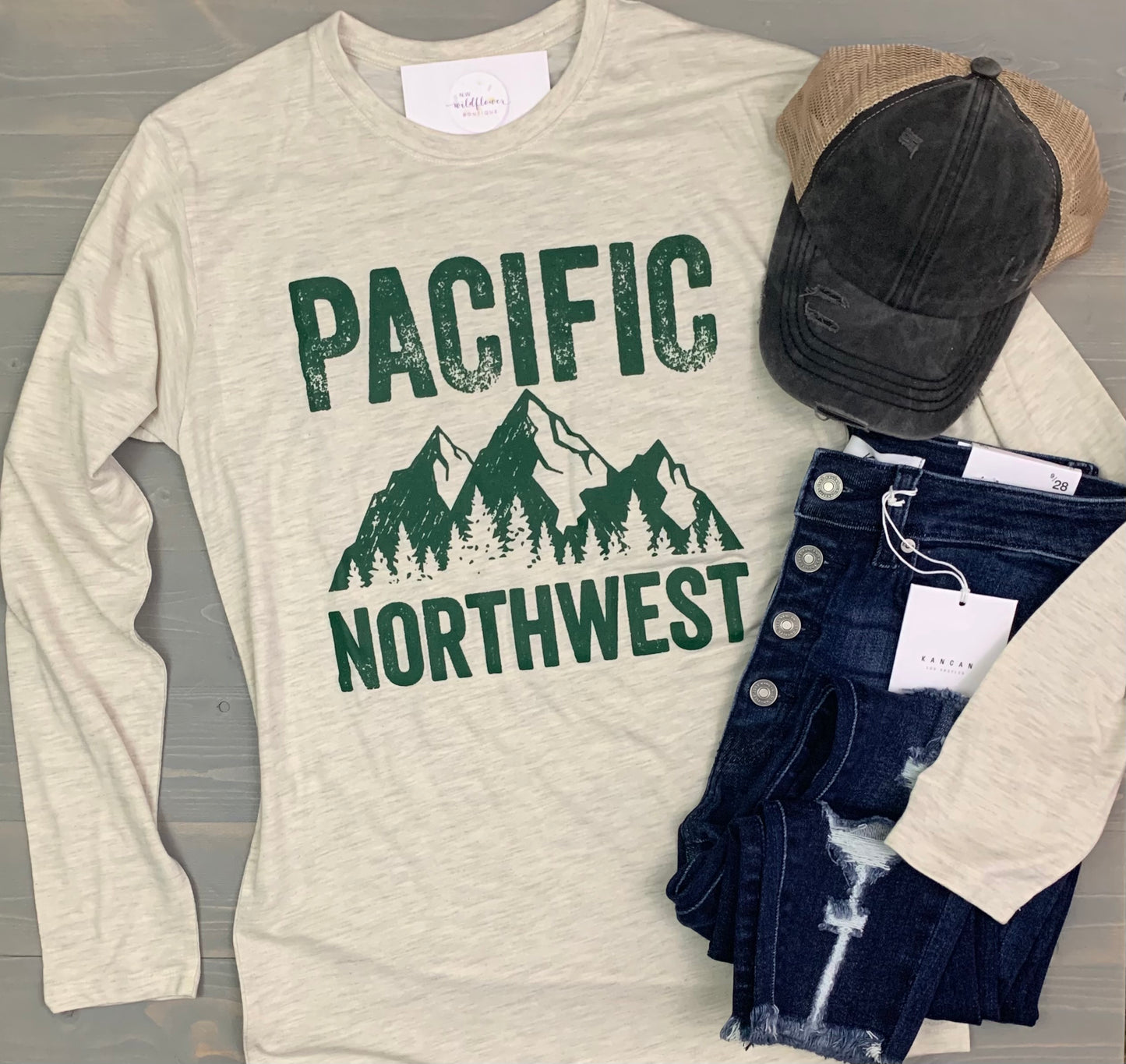 PNW Long Sleeve Graphic Tee