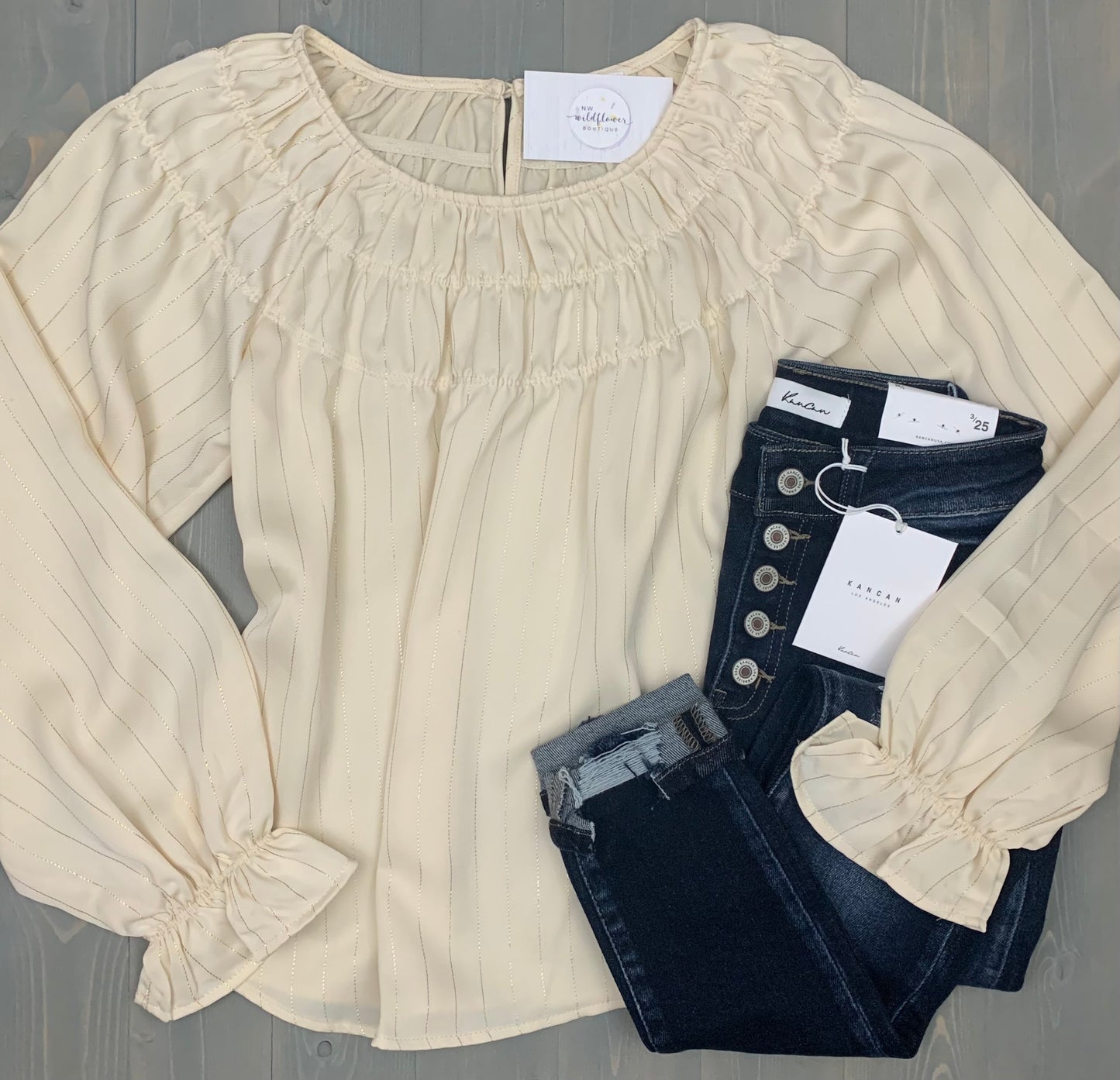 Let's Cheers Champagne Top