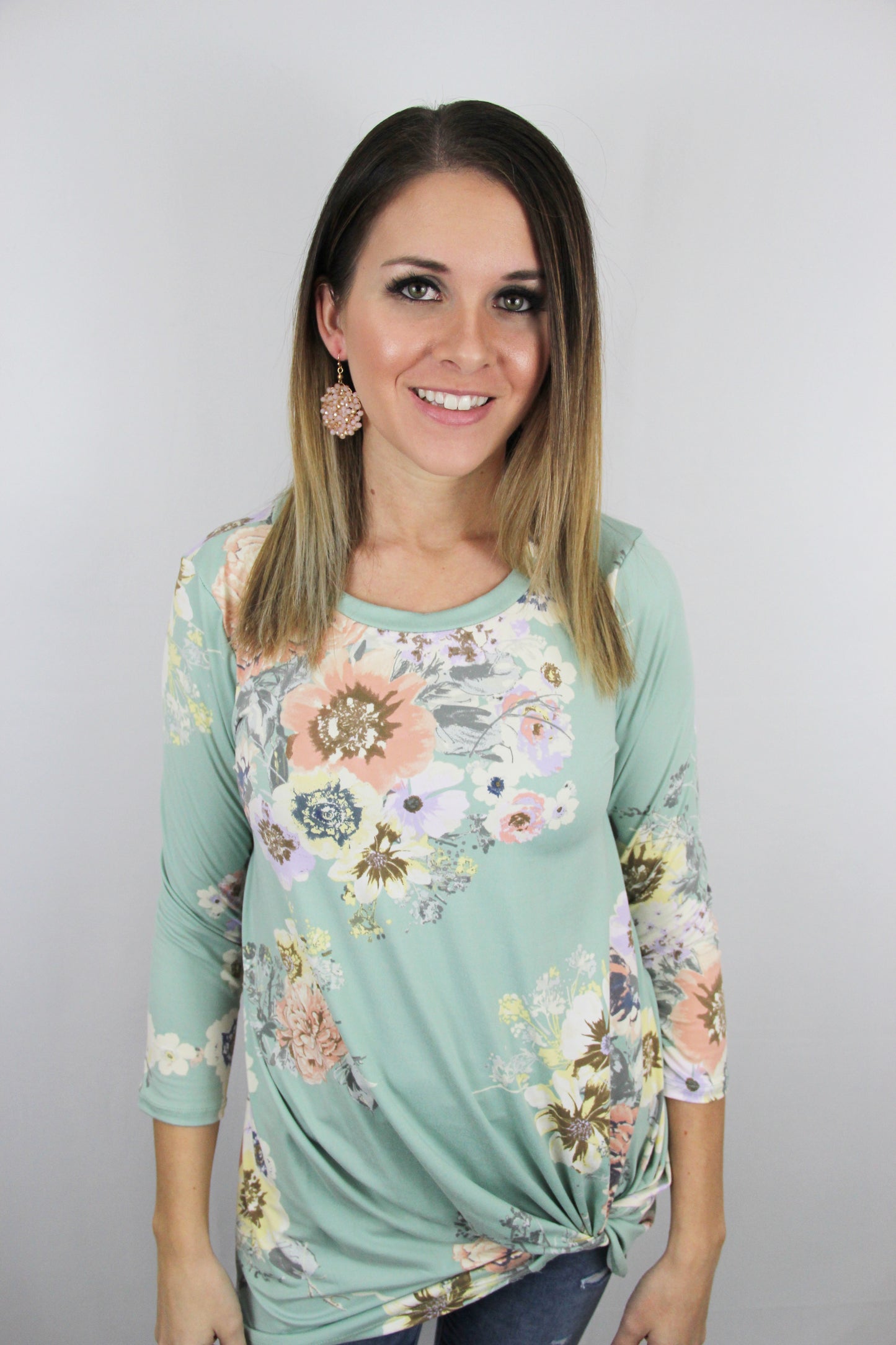 Looking Pretty Earrings-Pink