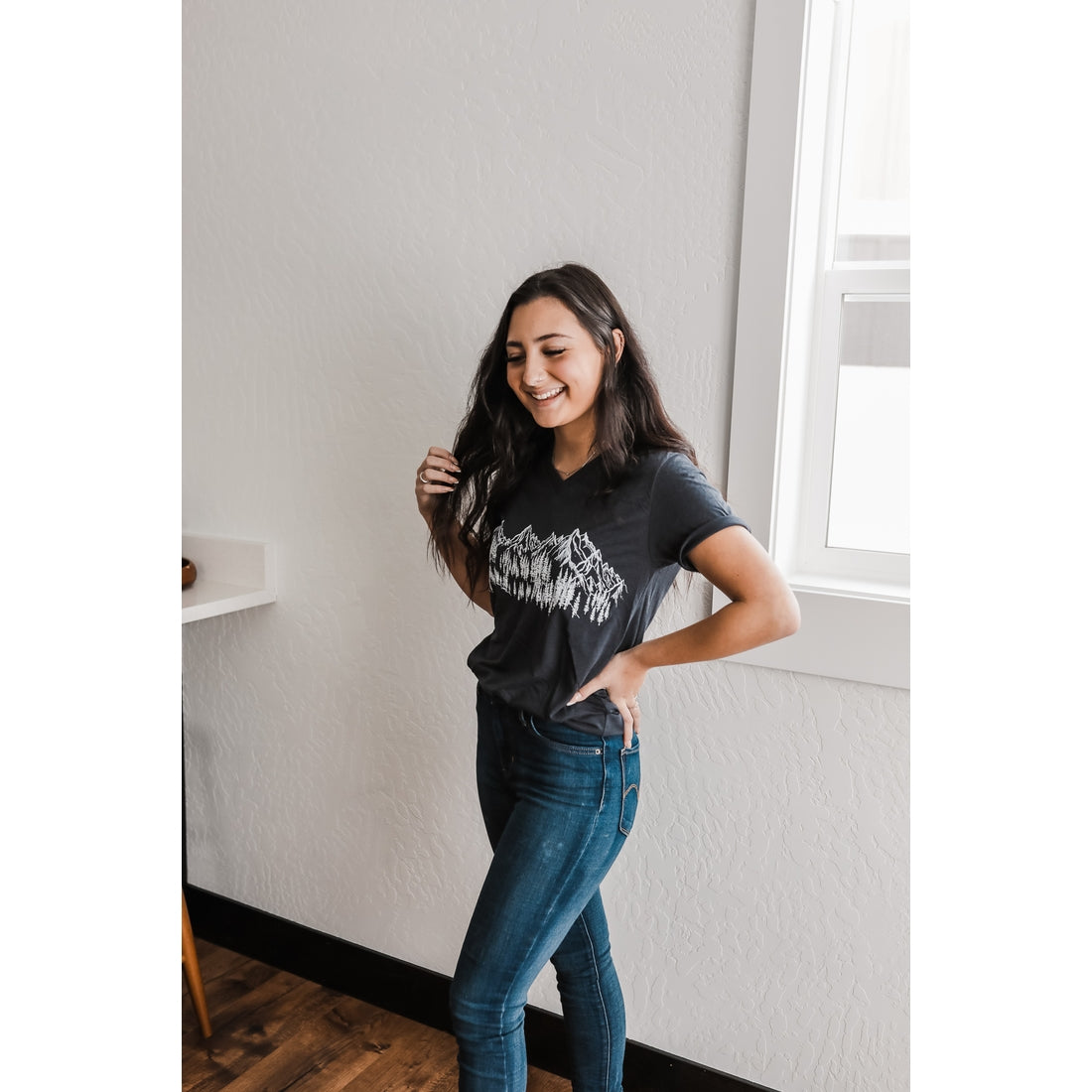 Mountain Sketch Graphic Tee