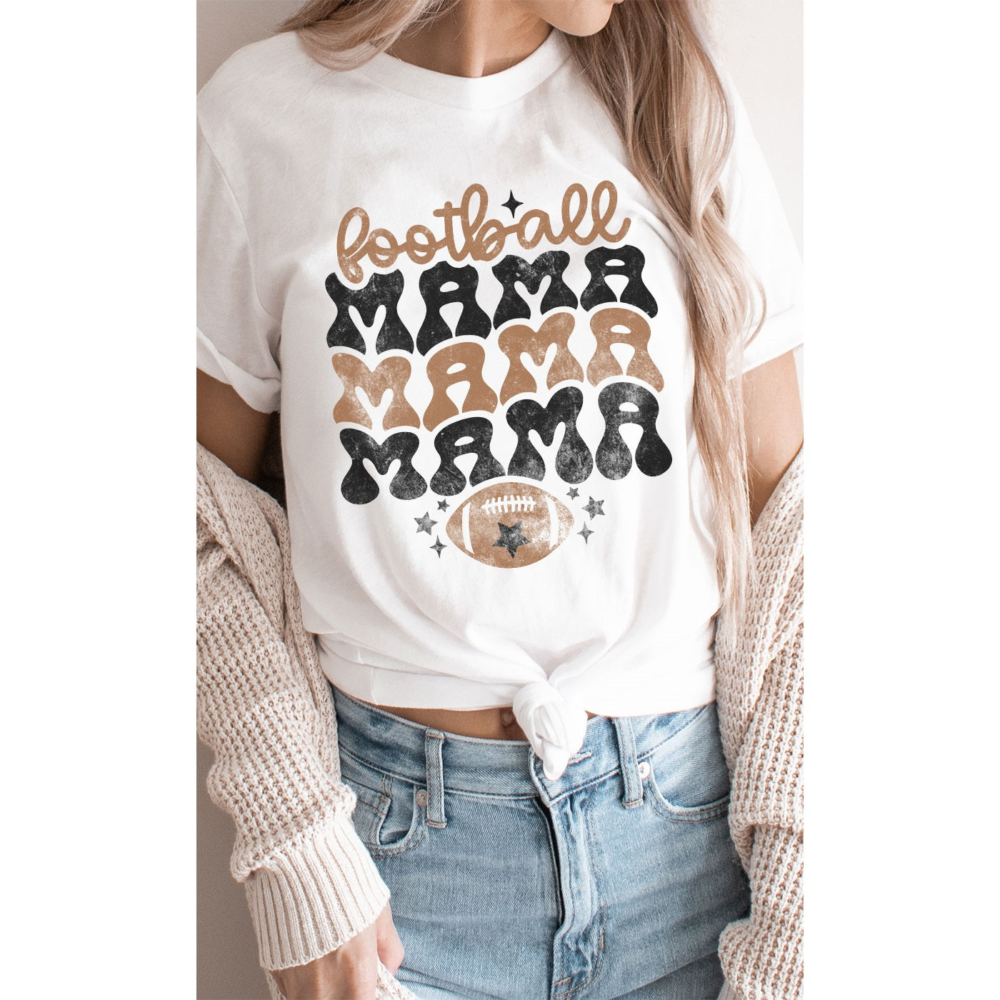 Football Mama Graphic Tee