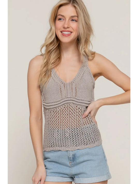 Crochet Spring Sweater