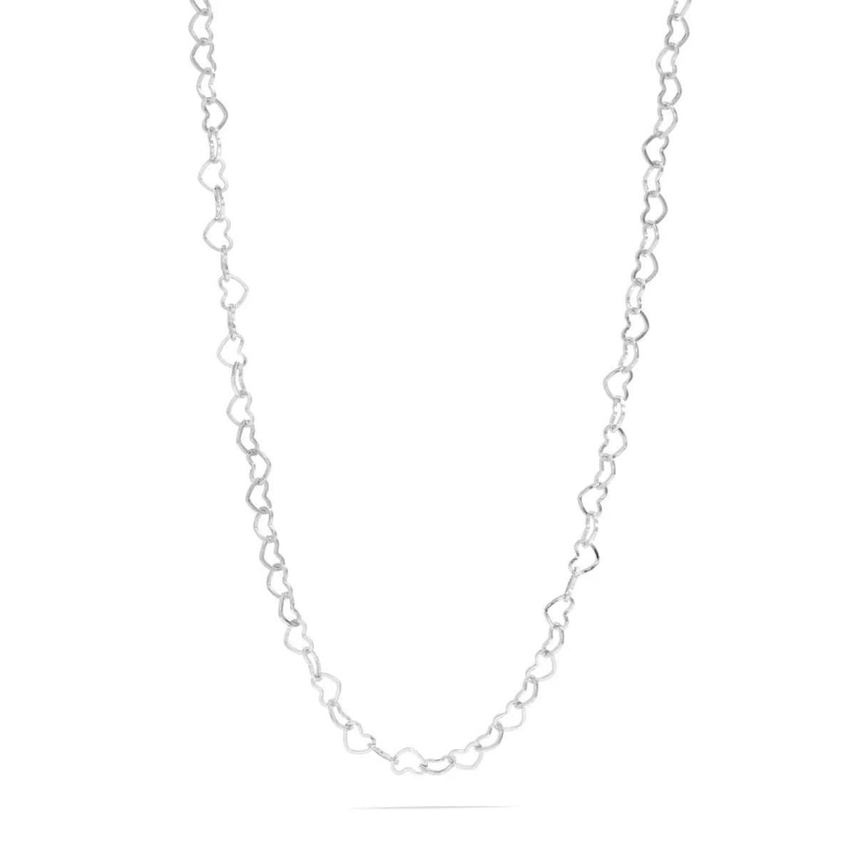 Linked Heart Chain Necklace