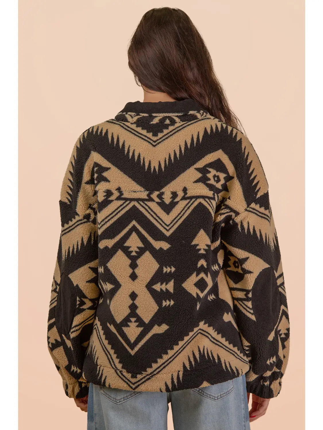 Aztec Fleece Half Zip