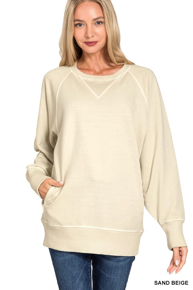 Pigment French Terry Pullover