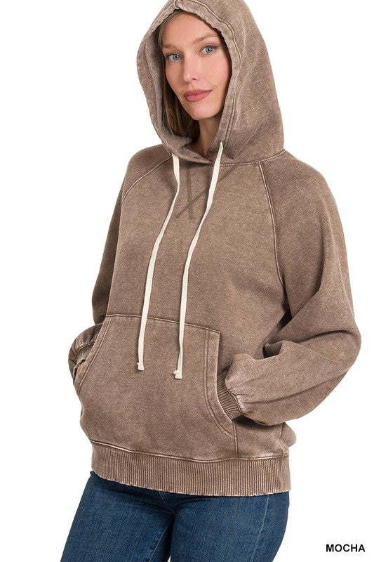Mocha Fleece Hoodie