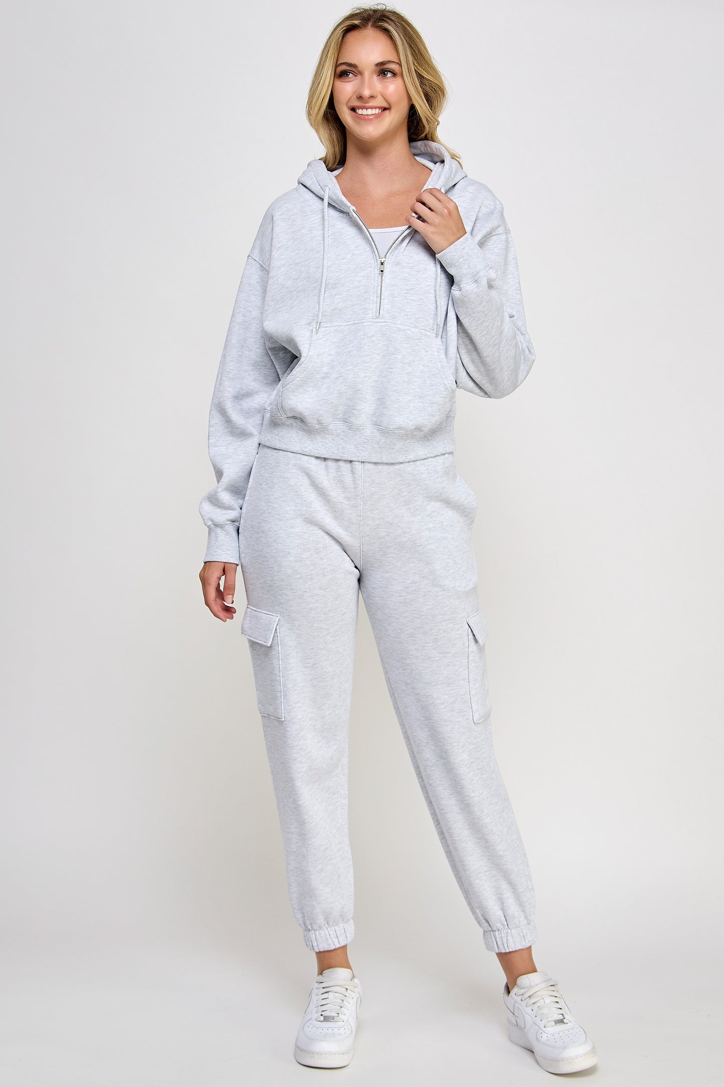 Half Zip Hoodie