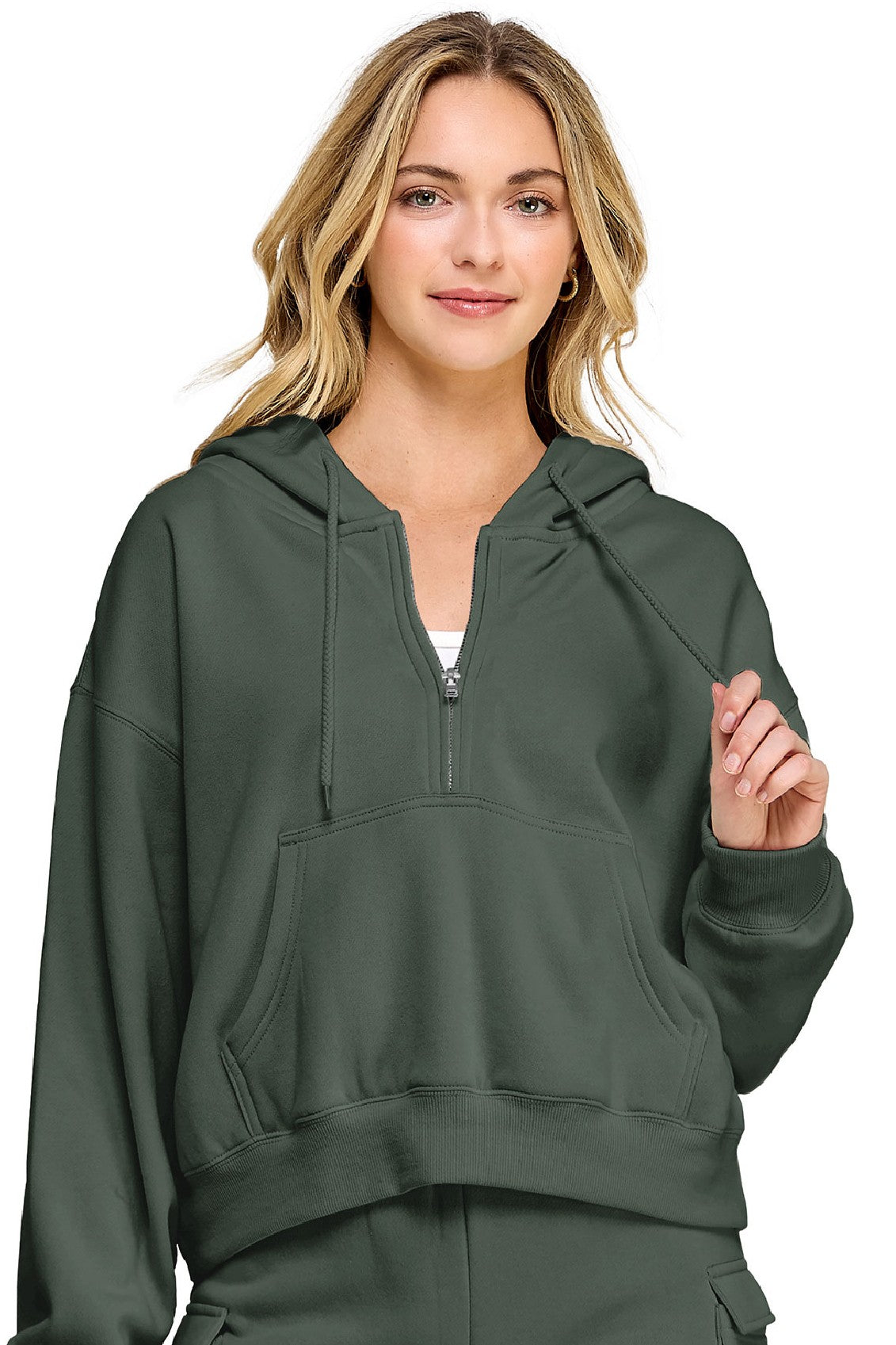 Half Zip Hoodie