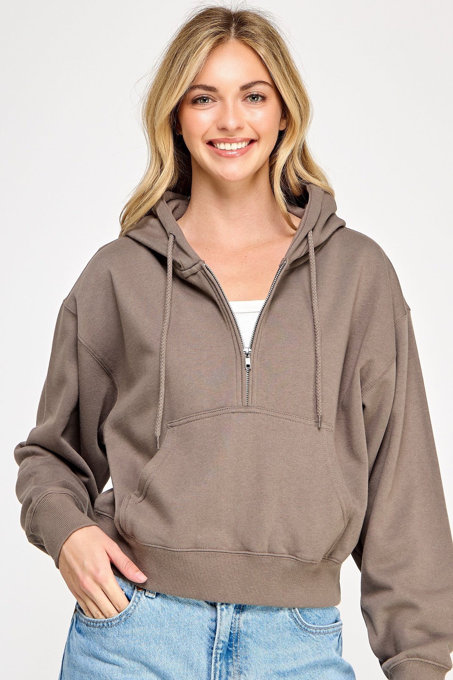 Half Zip Hoodie