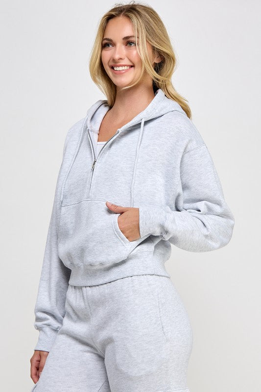 Half Zip Hoodie