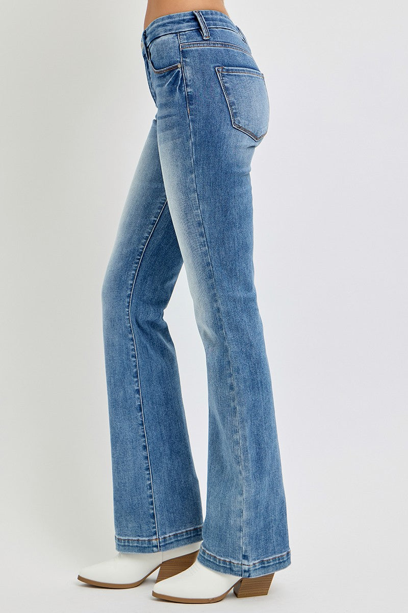Medium Wash Bootcut Risen Denim