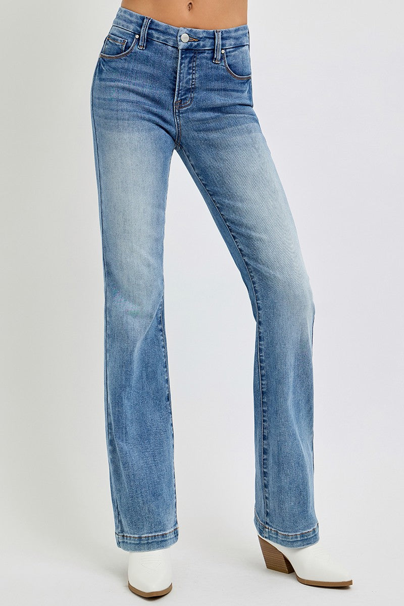 Medium Wash Bootcut Risen Denim