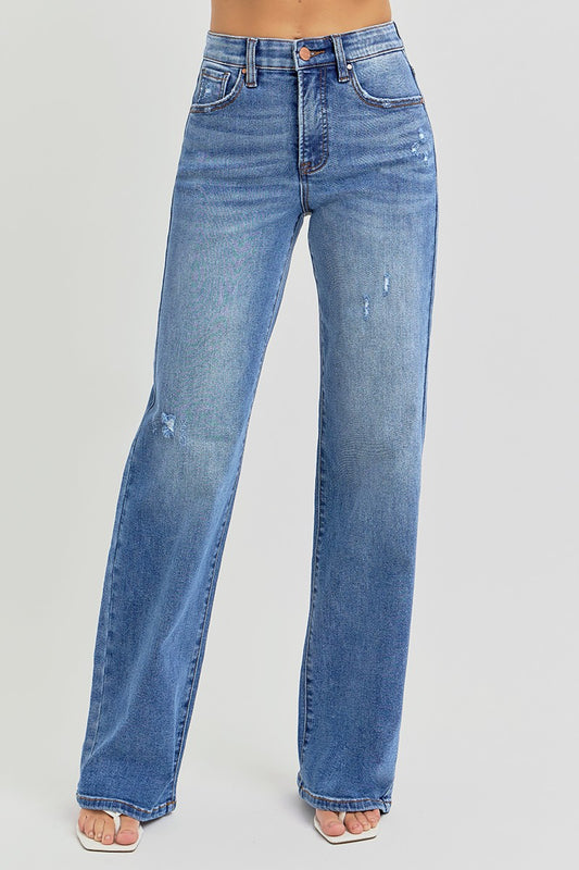 High Rise Wide Risen Denim