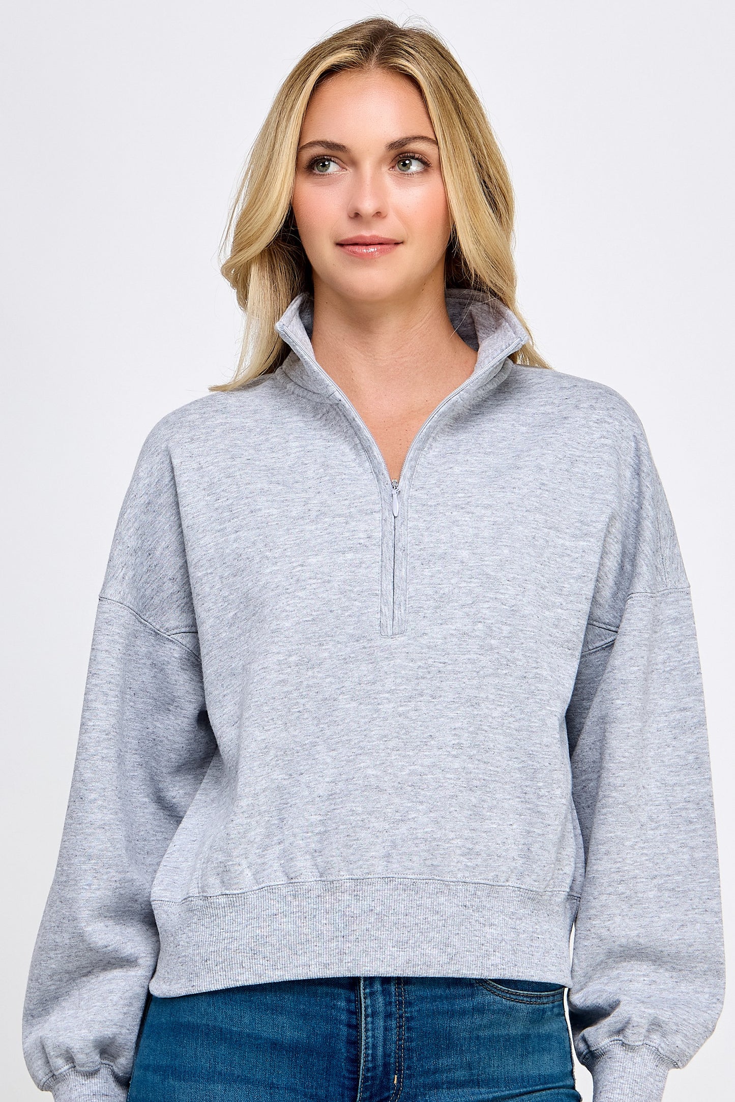 Half Zip Sweatshirt