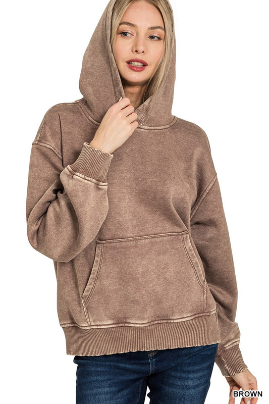 Kangaroo Pocket Fleece Hoodie