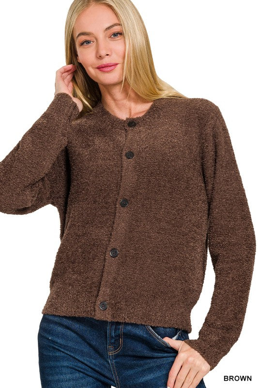 5 Button Sweater Cardigan