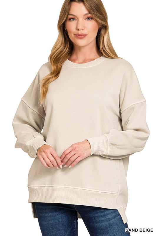 Hi Low Hem Pullover