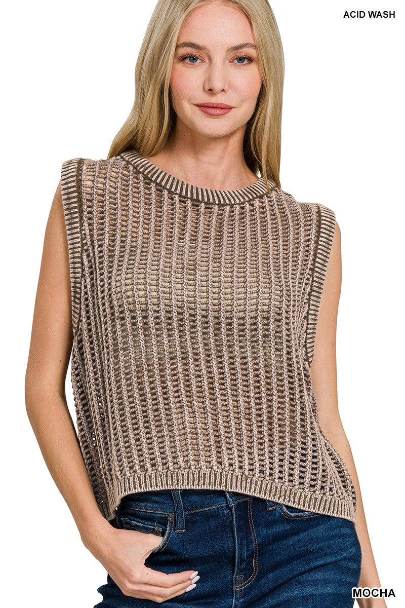 FIshnet Sweater Vest