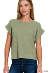 Short Sleeve Sweater Top