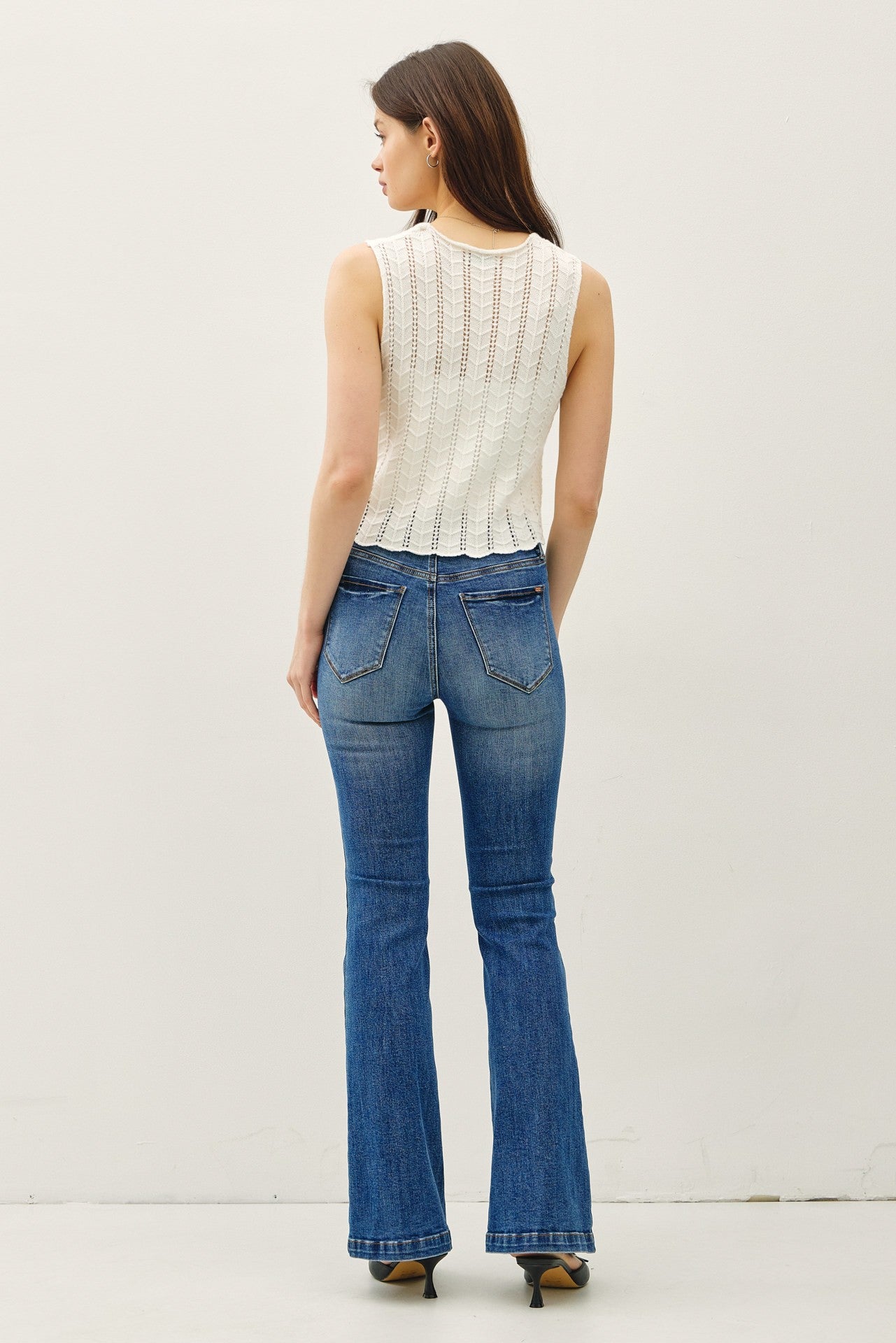 Wavy Tie Vest