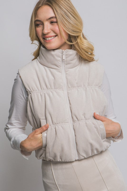 DOORBUSTER Reversible Corduroy Vest