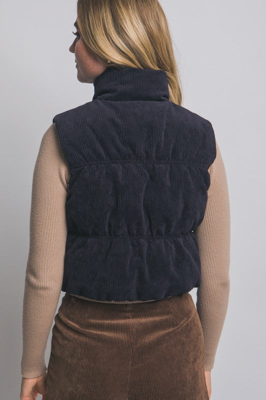 DOORBUSTER Reversible Corduroy Vest