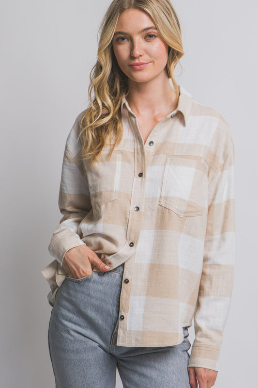 Button Down Flannel Shirt
