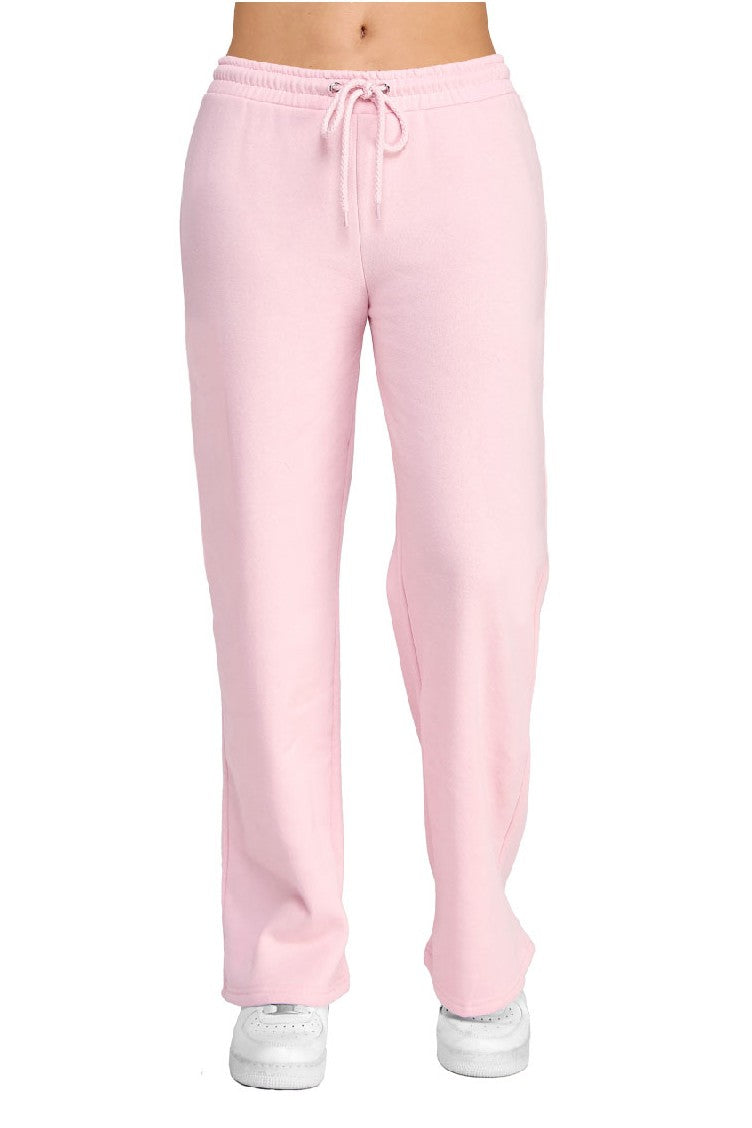 Fleece Straight Leg Joggers
