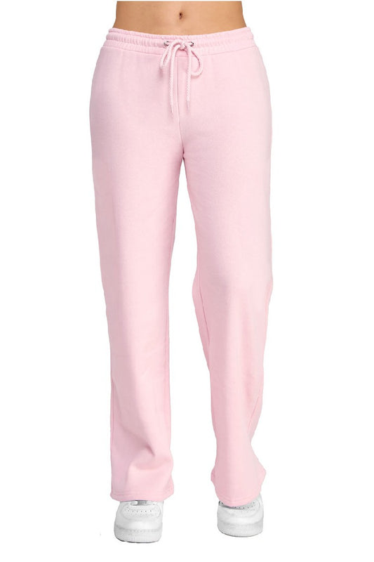 Fleece Straight Leg Joggers