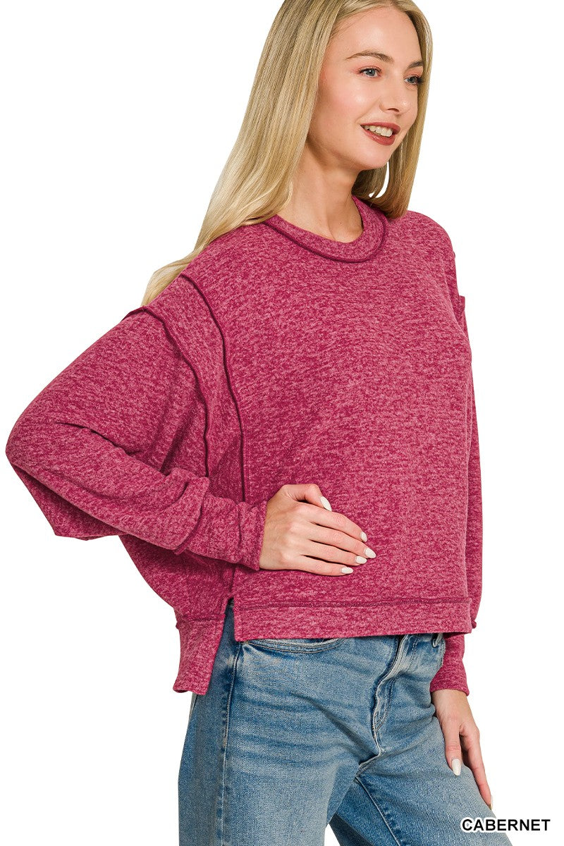 Brushed Oversized Sweater