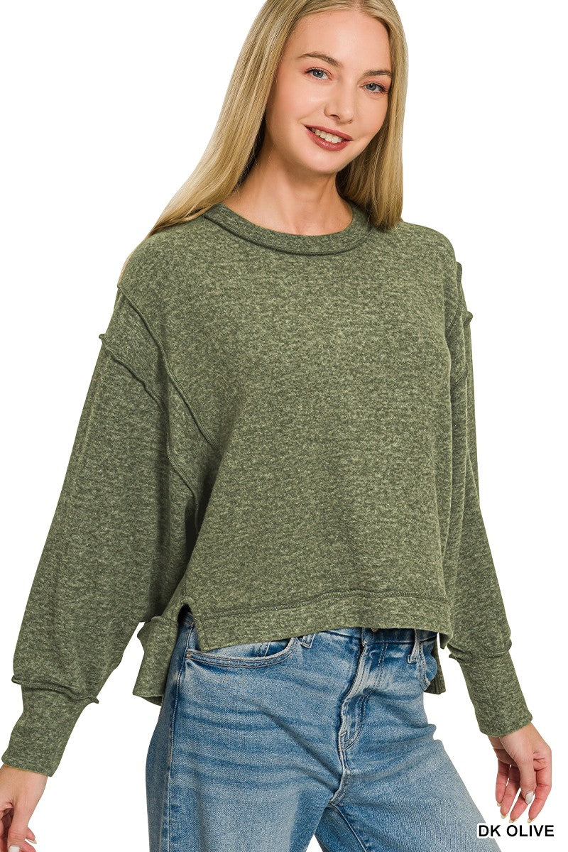 Brushed Oversized Sweater
