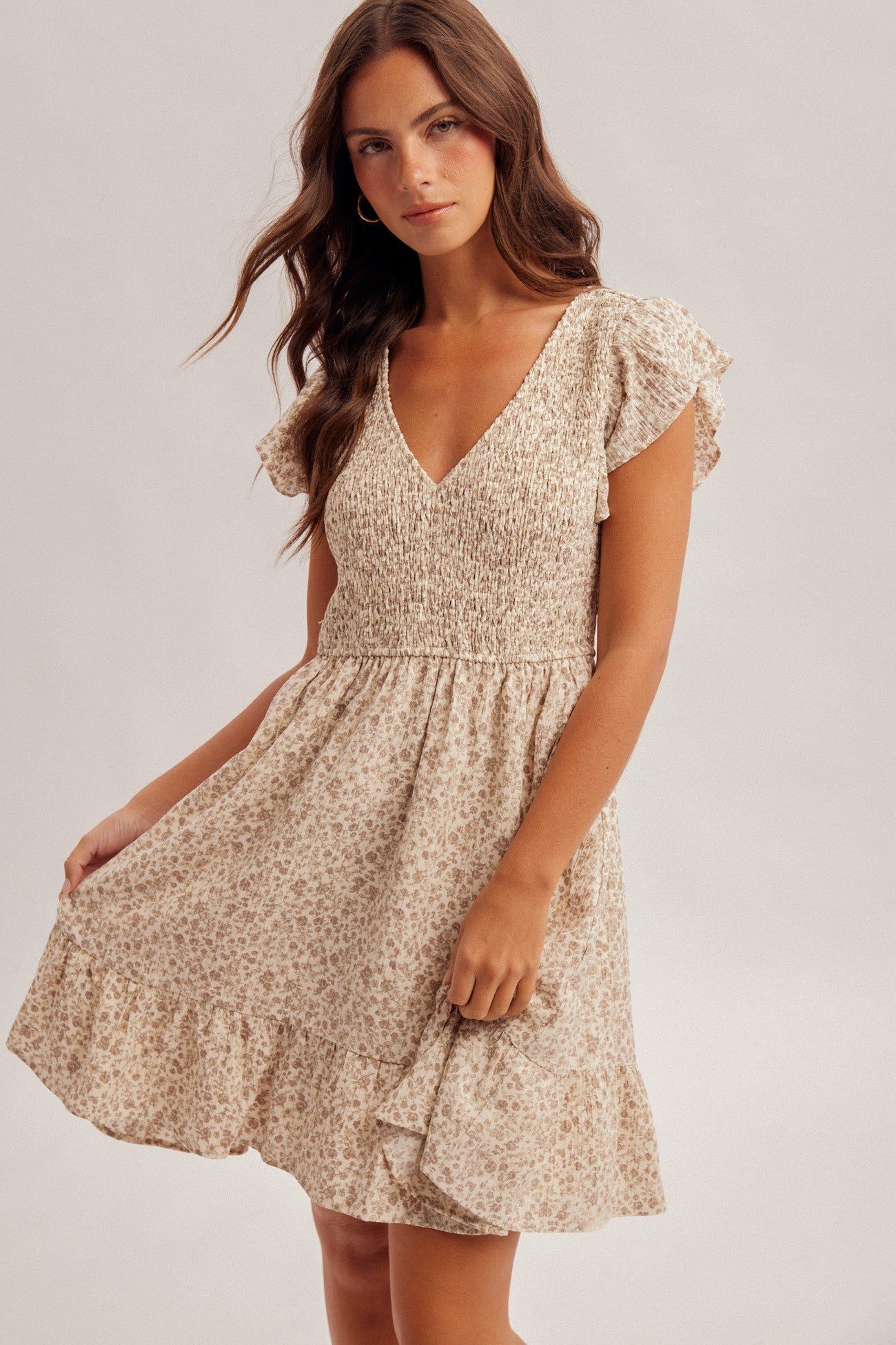 Floral Babydoll Dress