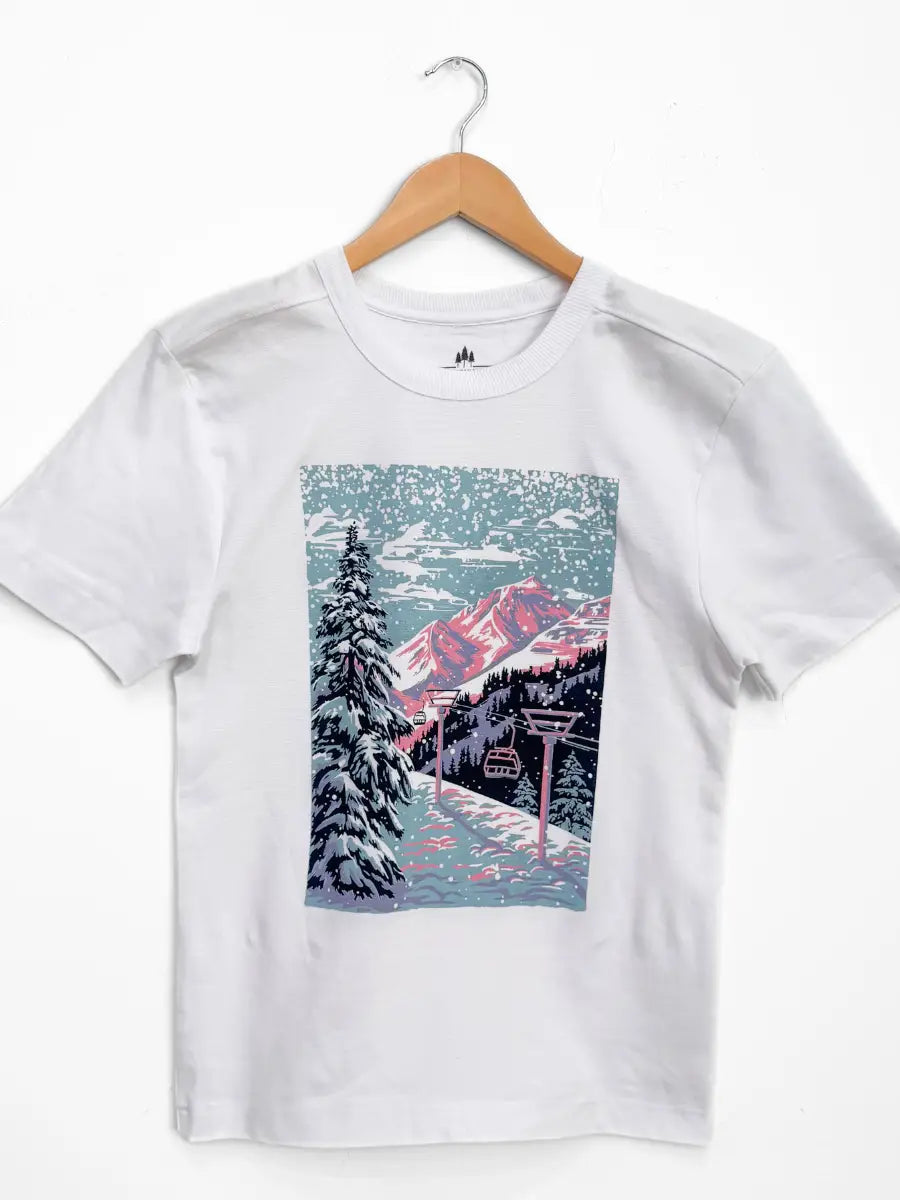 Snowy Slope Graphic Tee