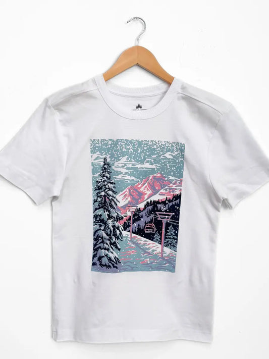 Snowy Slope Graphic Tee