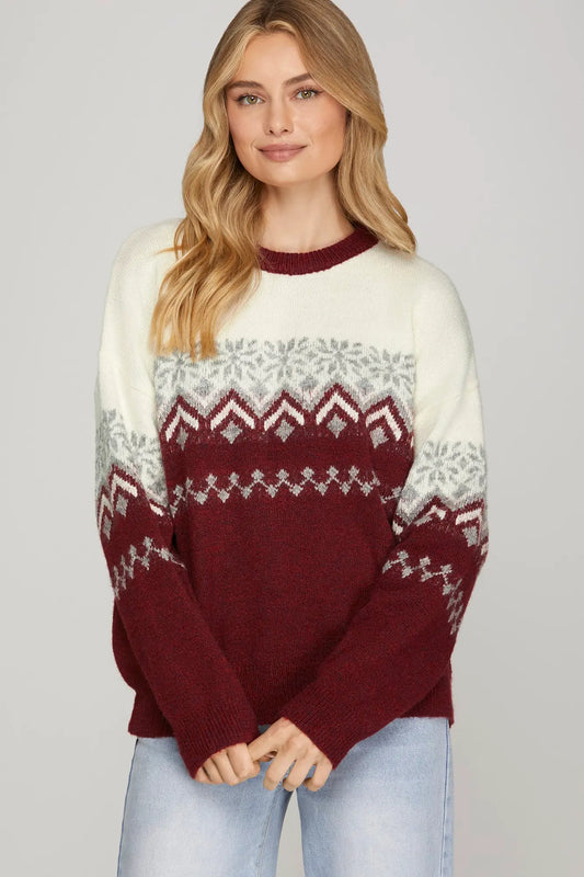 Snowflake Sweater