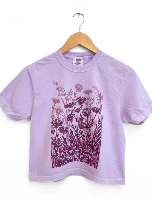 Orchid Wild Field Tee