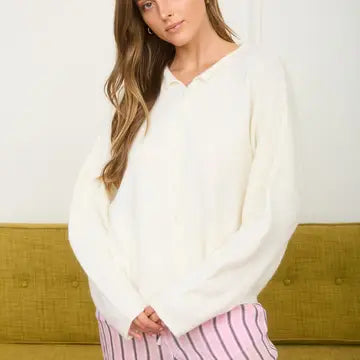 Lightweight Button Down Knit Cardigan