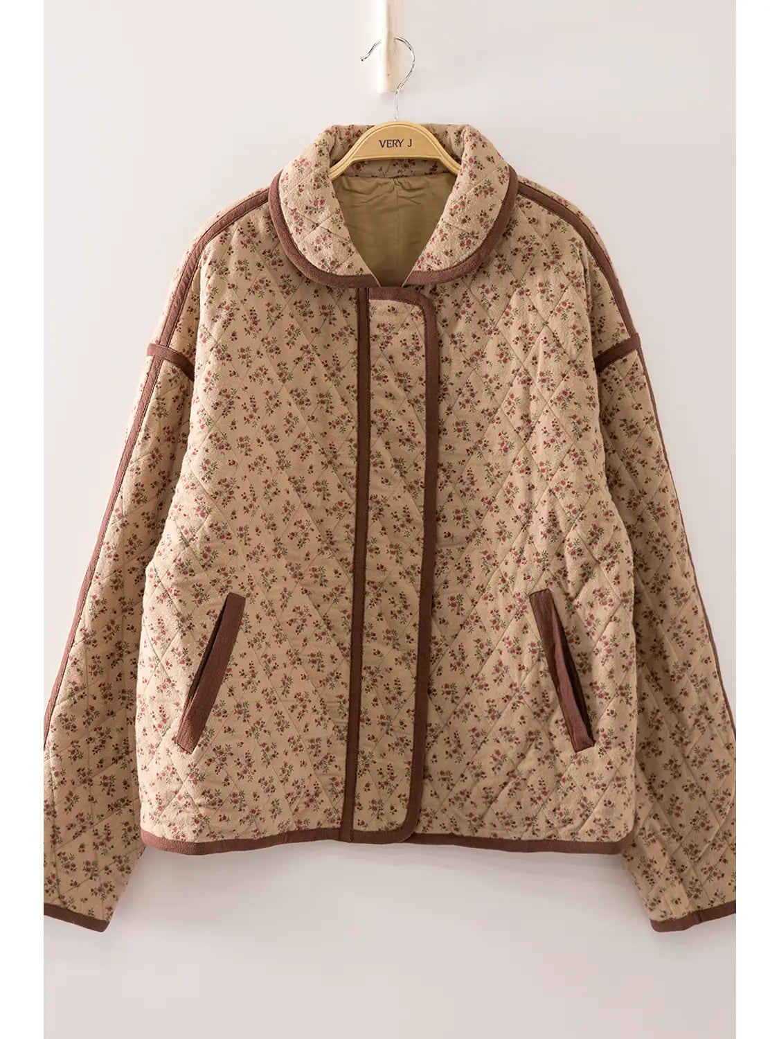 Floral Quilted Jacket