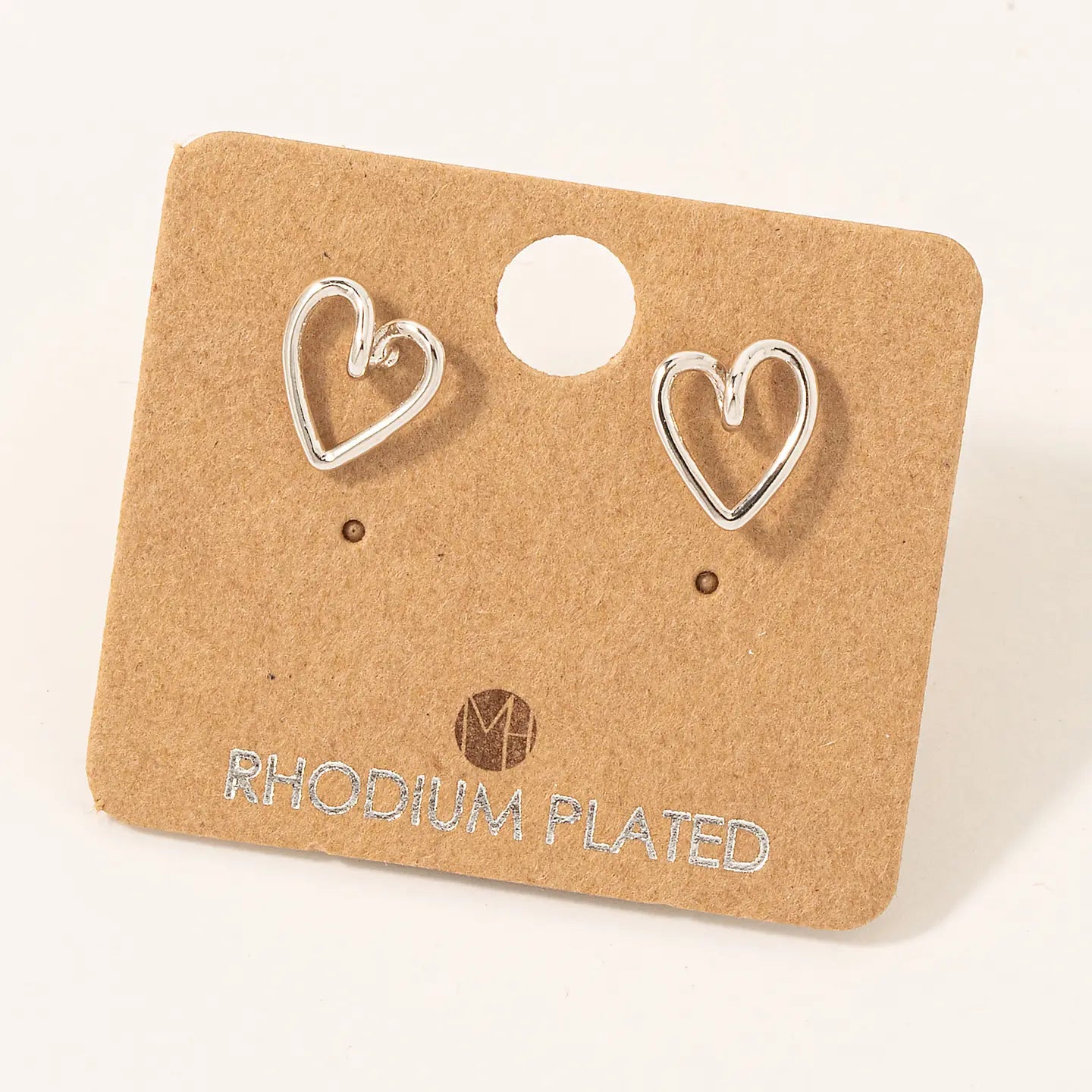Heart Stud Earrings
