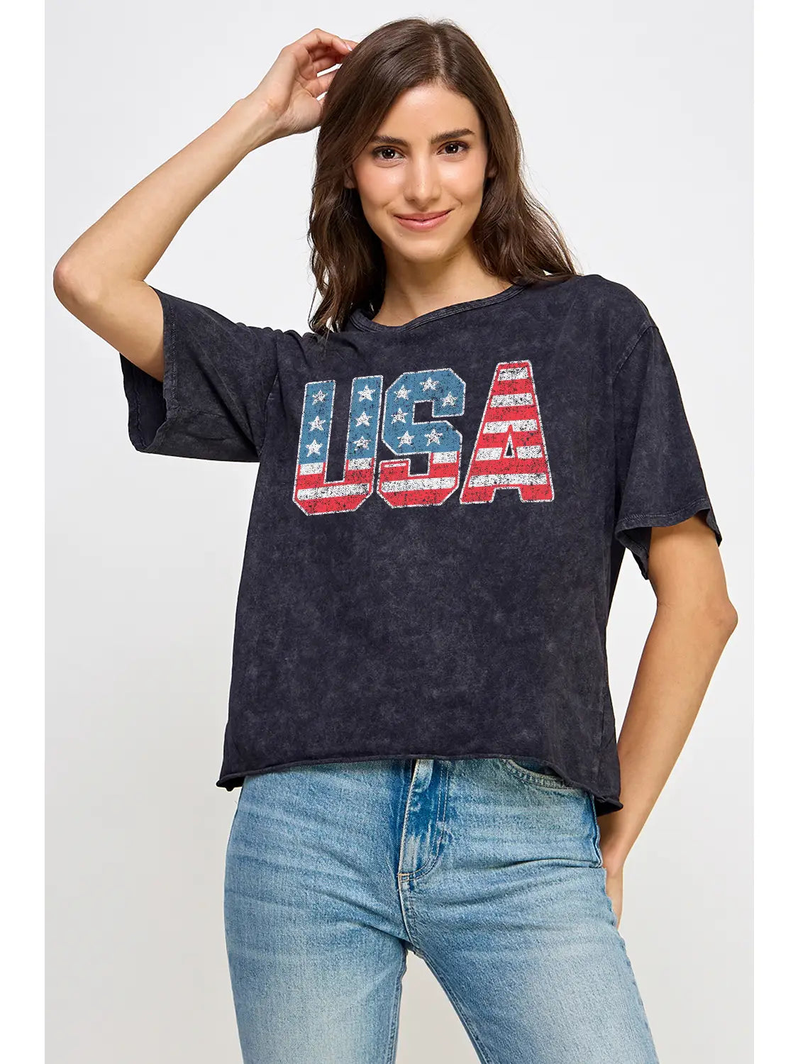 USA Graphic Washed Tee