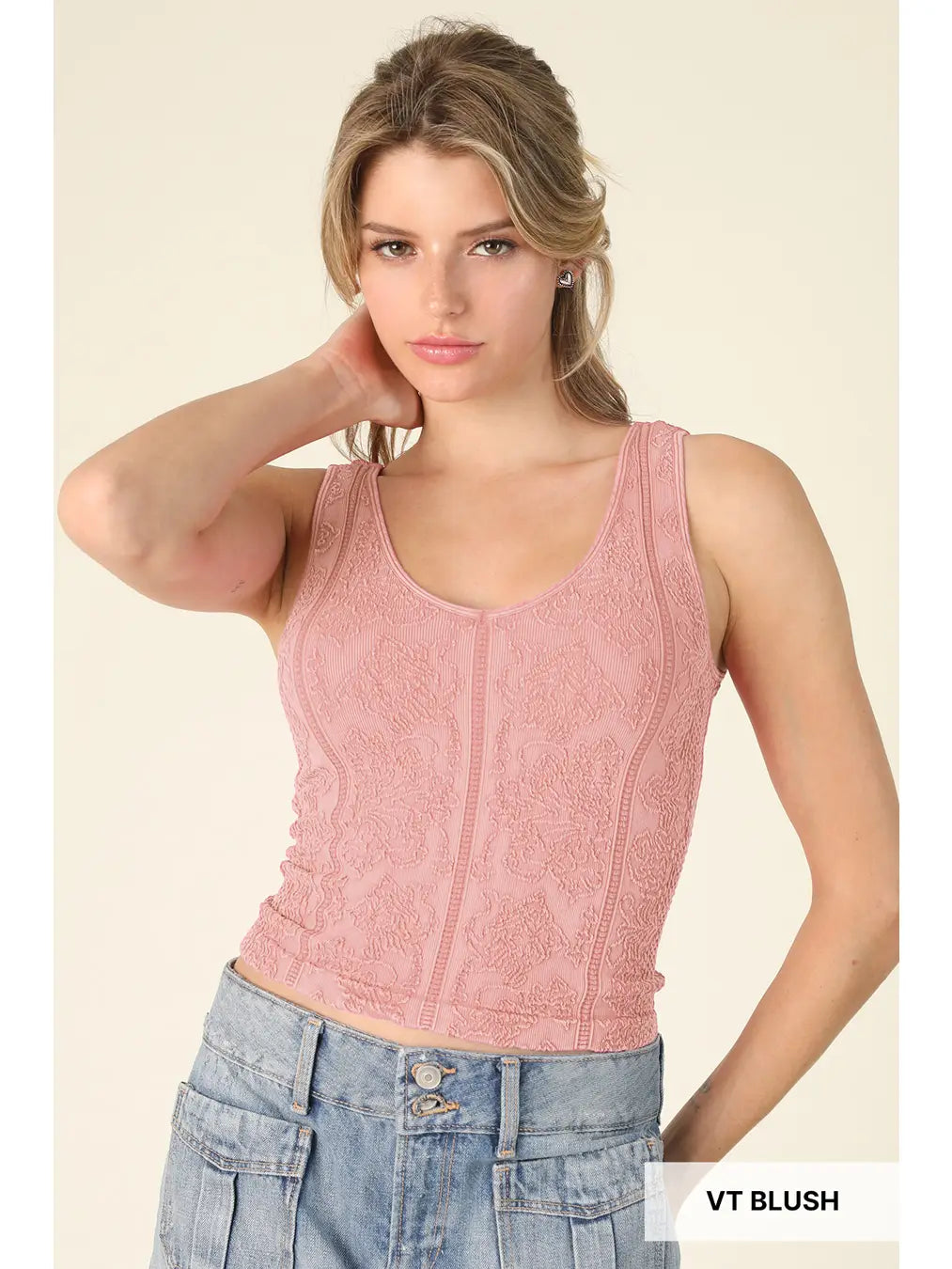Reversible Textured Top