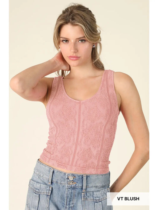 Reversible Textured Top