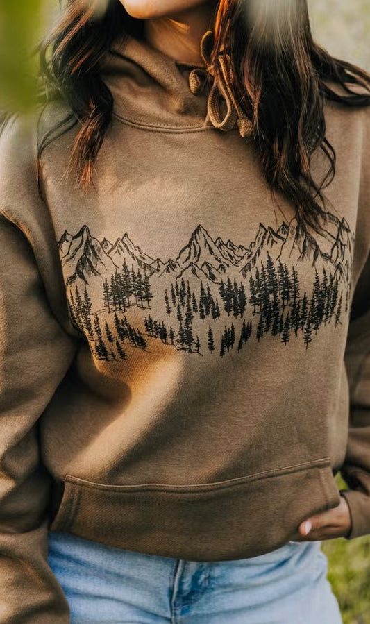 Mountain Sketch Hoodie